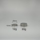 鐵製面霜盒 12g
