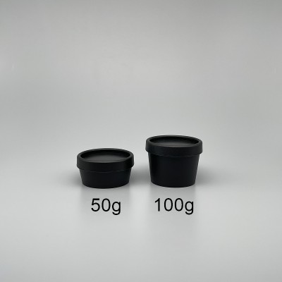 面膜粉盒 100g 黑色 V-1205