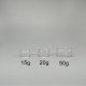 高級盒 50g 透/透 U-50