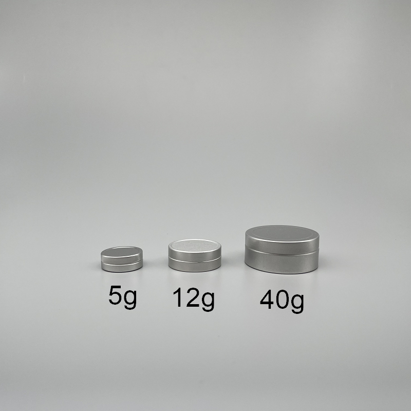 鋁製面霜盒 40g 直徑5.5x高2.3cm