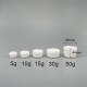 面霜盒 雙層PP料  50g
