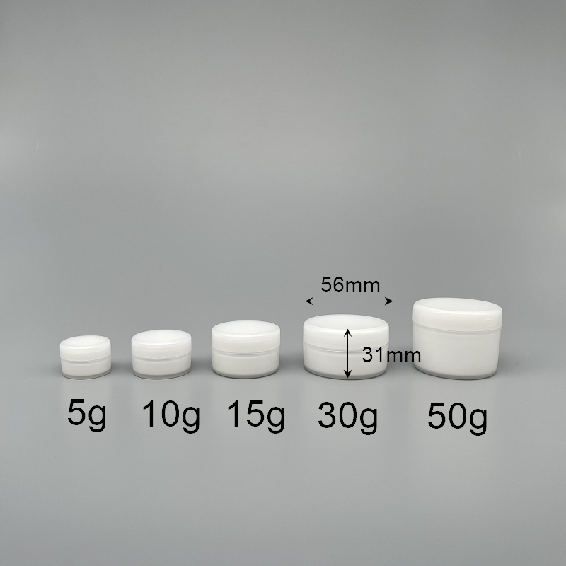 面霜盒 雙層PP料  30g