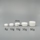 面霜盒 雙層PP料  15g