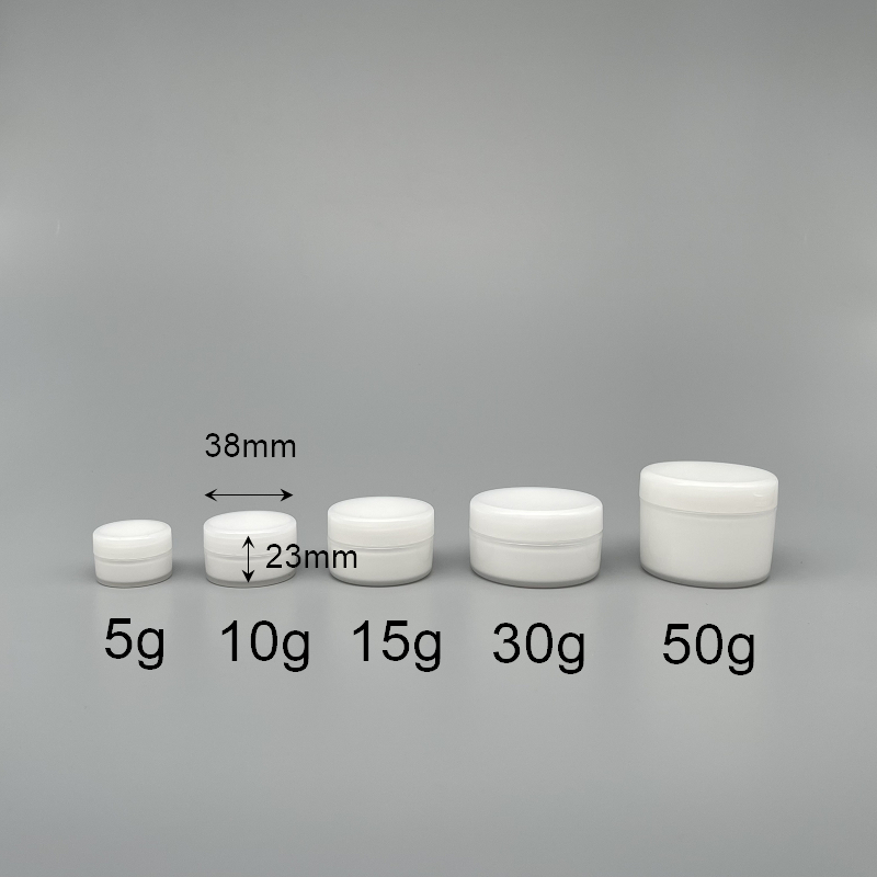 面霜盒 雙層PP料  10g