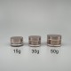 面霜盒 壓克力 整組玫瑰金 50g