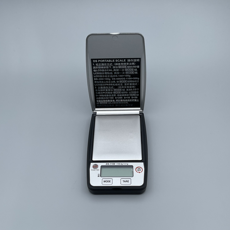 電子秤 掌上型 0.1-1100g DS-1100