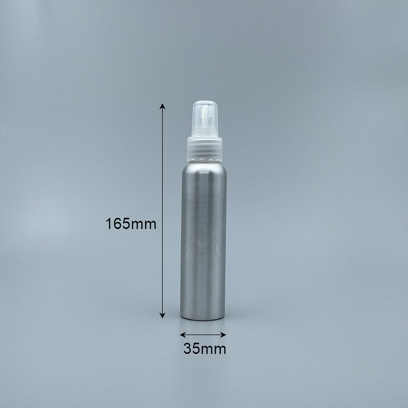 鋁罐噴瓶 銀色噴頭 100ml 瘦高型 35x135mm台灣製